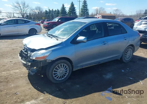 2010 Toyota Yaris из США, поврежденный, VIN JTDBT4K3XA1371029